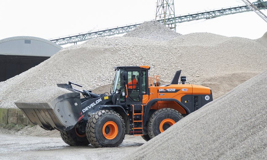 Develon DL420CVT-7&nbsp;Enhances Efficiency at Trentin Group Quarry